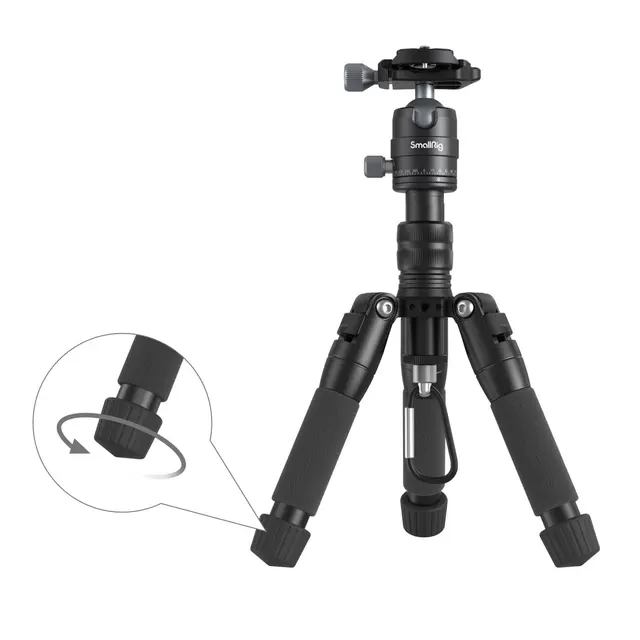 SmallRig 4289 Aluminum Mini Tripod VT-20 