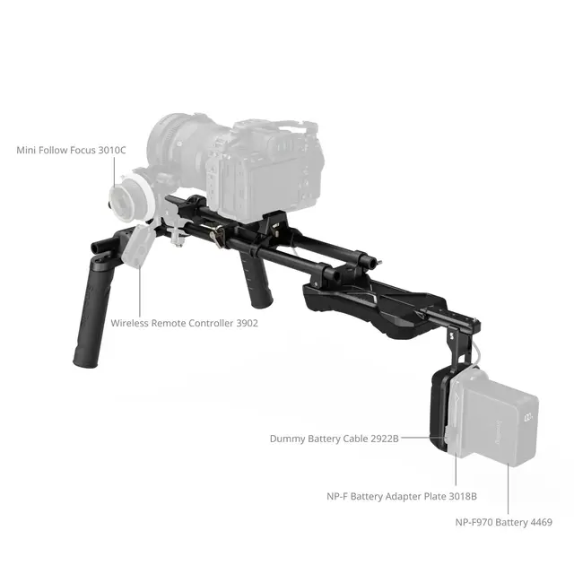 SmallRig 4480 Shoulder Rig Kit Classic Version 