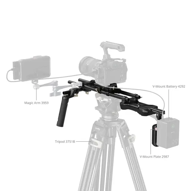 SmallRig 4480 Shoulder Rig Kit Classic Version 