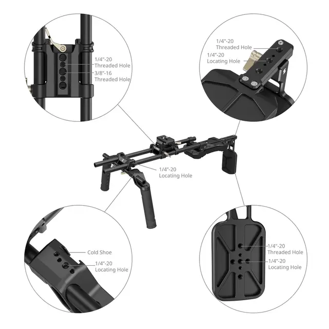 SmallRig 4480 Shoulder Rig Kit Classic Version 