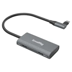 SmallRig 4598 USB-C Hub 4-in-1 PD/USB-C 3.1/USB-C 2.0 w/Audio Adapter