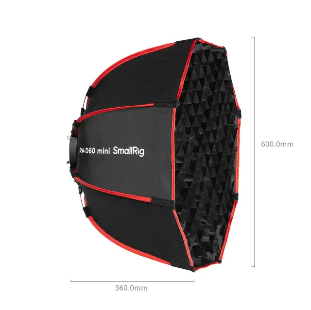 SmallRig 4682 Mini Parabolic Softbox Parabolisk softboks 60cm RC 60/100 serie 