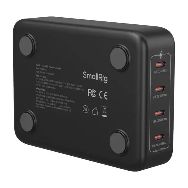 SmallRig 4752 4-Port PD Power Adapter 240W 