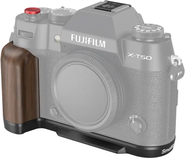 SmallRig 4784 Wooden L-Shape Grip X-T50 L-Bracket Fujifilm X-T50 Black 