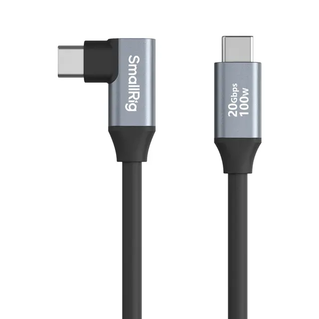 SmallRig 4791 USB-C til USB-C 60cm Rett til vinklet. Datakabel 