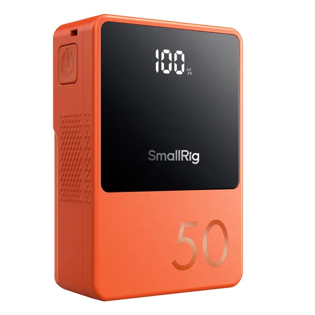 SmallRig 4871 V-Mount Battery Mini VB50 Orange 