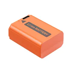 SmallRig 4965 NP-FW50 Kamerabatteri USB-C. Orange