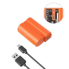 SmallRig 4966 EN-EL15c Kamerabatteri USB-C. Orange