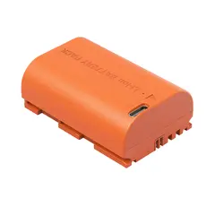 SmallRig 4968 LP-E6NH Kamerabatteri USB-C. Orange