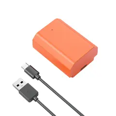 SmallRig 4969 NP-FZ100 Kamerabatteri USB-C. Orange