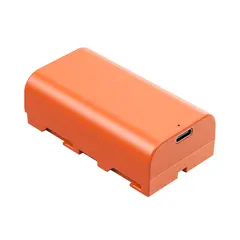 SmallRig 4971 NP-F550 Kamerabatteri USB-C. Orange