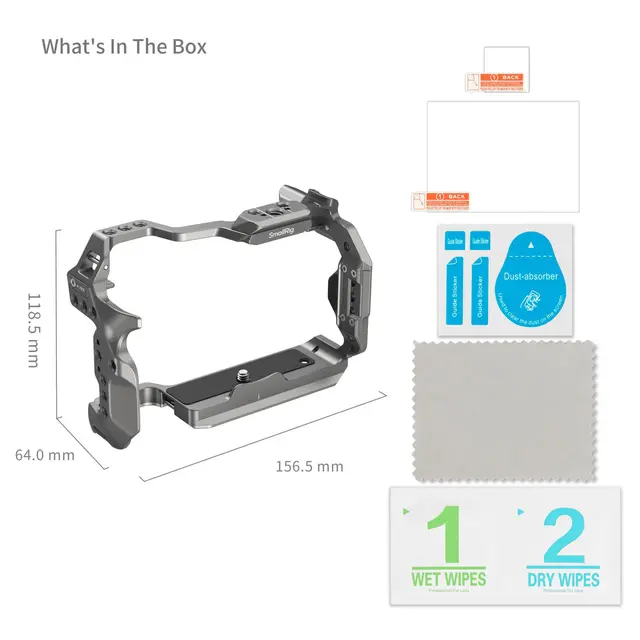 SmallRig 4977 HawkLock QR Cage For Canon EOS R5 Mark II 