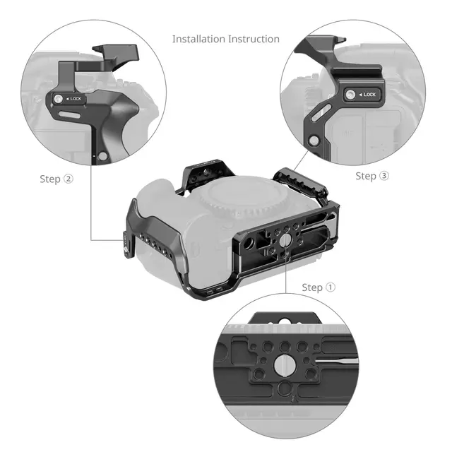 SmallRig 4978 Cage For Canon EOS R5 Mark II 