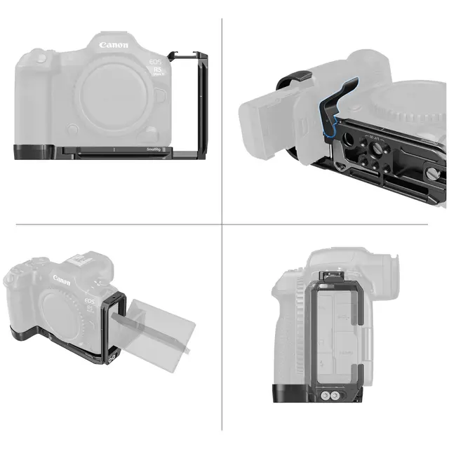 SmallRig 4983 L-Shape Mount Plate For Canon EOS R5 Mark II 