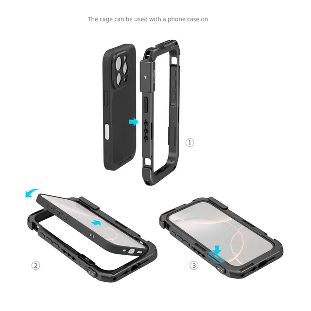 SmallRig 5007 Mobile Dual Handheld Kit For iPhone 16 Pro 