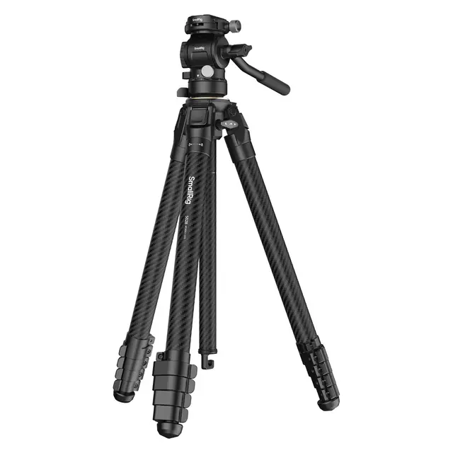 SmallRig 5028 Portable Carbon Fiber Travel Tripod Kit 