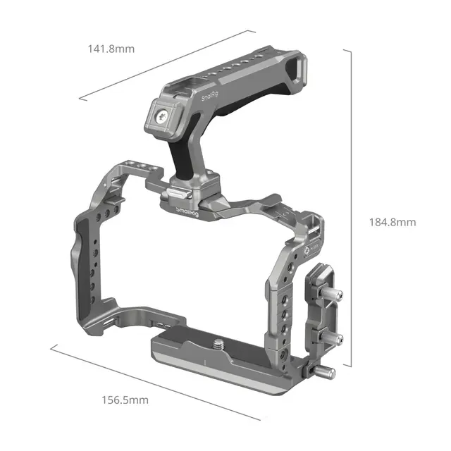 SmallRig 5029 HawkLock QR Cage Kit For Canon EOS R5 Mark II 