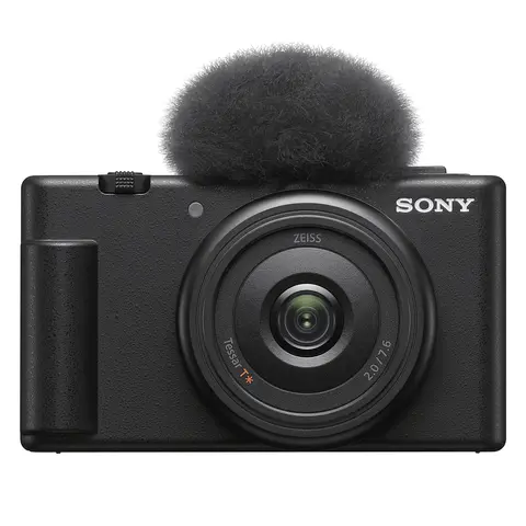 Sony ZV-1F Vloggkamera Med GP-VPT2BT Bluetooth shooting grip