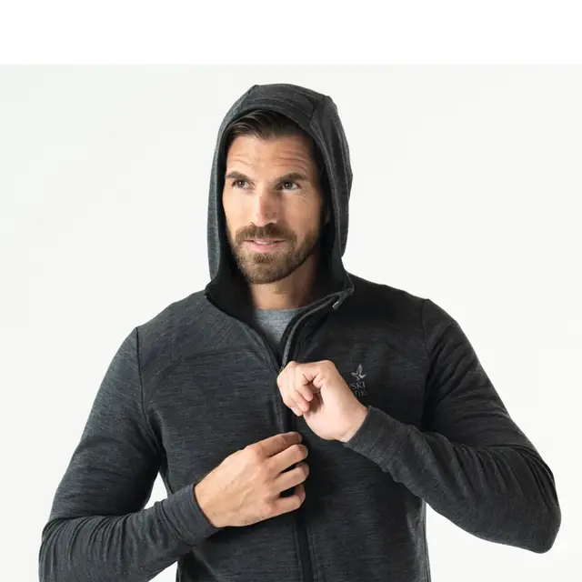 Swarovski MH Merino Hoodie Male XXXL Merinoull genser herre 