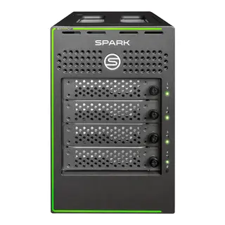 SymplySPARK 24TB Desktop 4-bay RAID Thunderbolt 3.