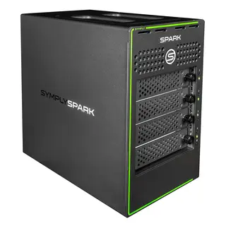 SymplySPARK 24TB Desktop 4-bay RAID Thunderbolt 3.