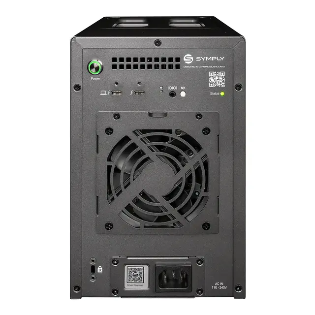 SymplySPARK 96TB Desktop 4-bay RAID Thunderbolt 3. 