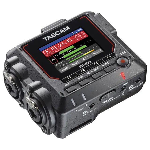 Tascam FR-AV2 Compact 32-Bit-Float Field Recorder 