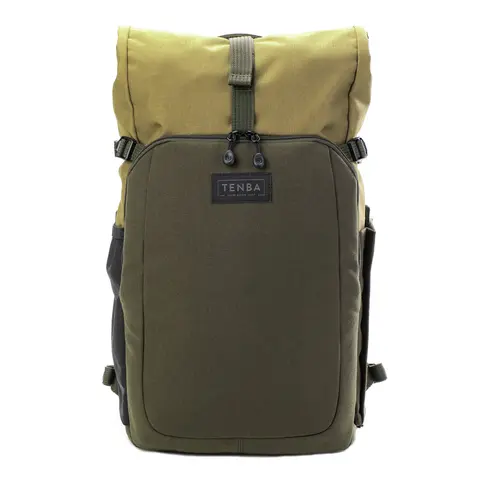 Tenba Fulton v2 14L Backpack Olive Liten fotoryggsekk 14L Tan/Olive