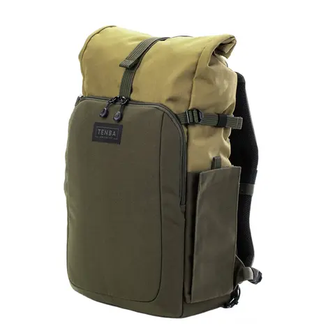 Tenba Fulton v2 14L Backpack Olive Liten fotoryggsekk 14L Tan/Olive