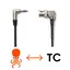 Tentacle Kabel Tentacle to 90&#176; BNC 3.5mm jack til 90&#176; BNC 40cm