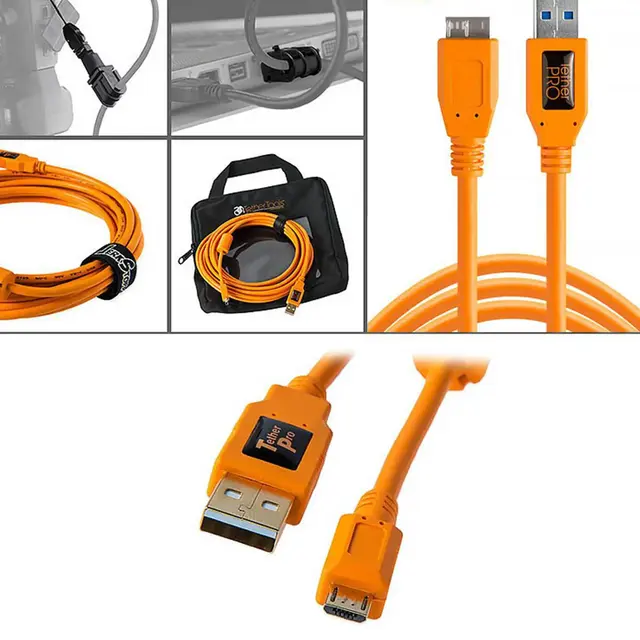 Tether Tools Starter Tethering Kit USB 2.0 Micro-B 5pin 4.6m 