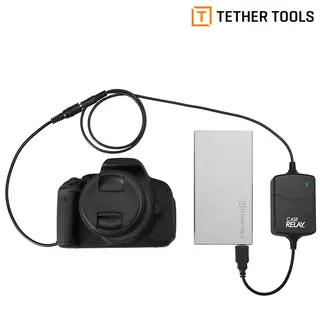 Tether tools case relay camera power system