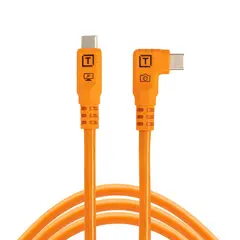 Tether Tools TetherPro Optima 10G 1,8m 1,8m. USB-C. Rett til Vinklet, Oransje