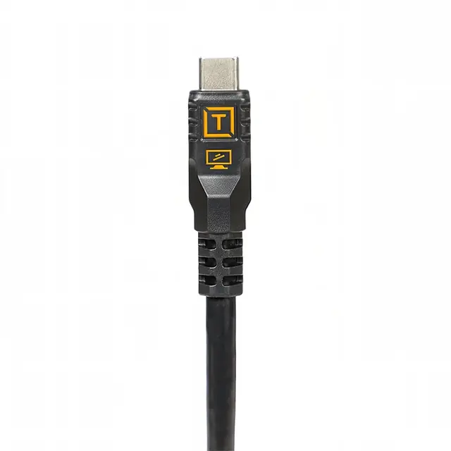 TetherPro USB-C till USB-C 9,4m Sort 9,4 m Black Tether Tools Premium 