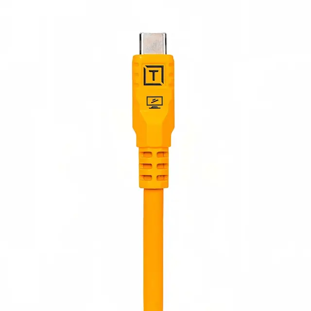 TetherPro USB-C till USB-C 9,4m Oransje 9,4 m Orange Tether Tools Premium 