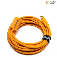 TetherBoost Pro USB-C Extension Cable Or USB-C - USB-C Core Controller 4,6m Orang