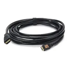 TetherPro Mini-HDMI C til HDMI A 4.6 m 4,6 m HDMI kabel. Sort