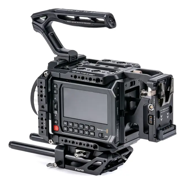 Tilta Cage for Blackmagic PYXIS 6K Pro Kit. V-mount 