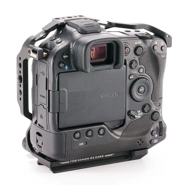 Tilta Full Camera Cage for Canon R3 Kamerabur med 15mm ROD feste 
