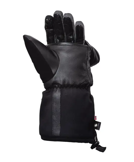 Vallerret Alta Overmitt Black - Small 