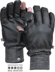 Vallerret Hatchet Leather Glove - S Photography Glove Black