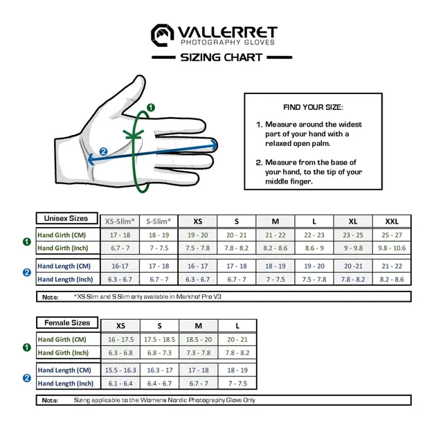 Vallerret Milford Fleece Glove - XS Photography Glove Black 