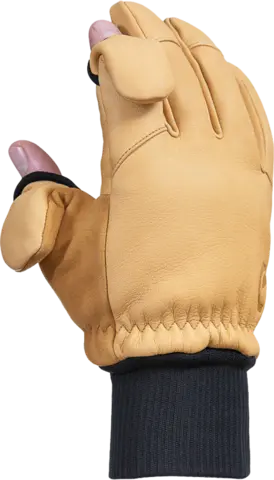 Vallerret Hatchet Leather Glove Sort eller natur XS-XXL