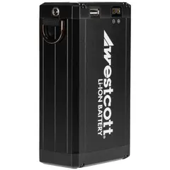 DEMO Westcott Portabelt D-Tap Battery 10.4Ah LiIon batt+lader