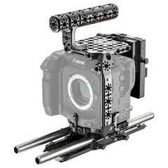 Wooden Camera Elite Accessory System For Canon EOS C80 (V-Mount)