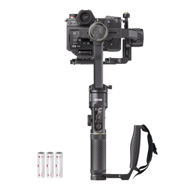 Zhiyun Crane 2S Combo Gimbal Bildestabilisator m/grep+ ekstra batteri 